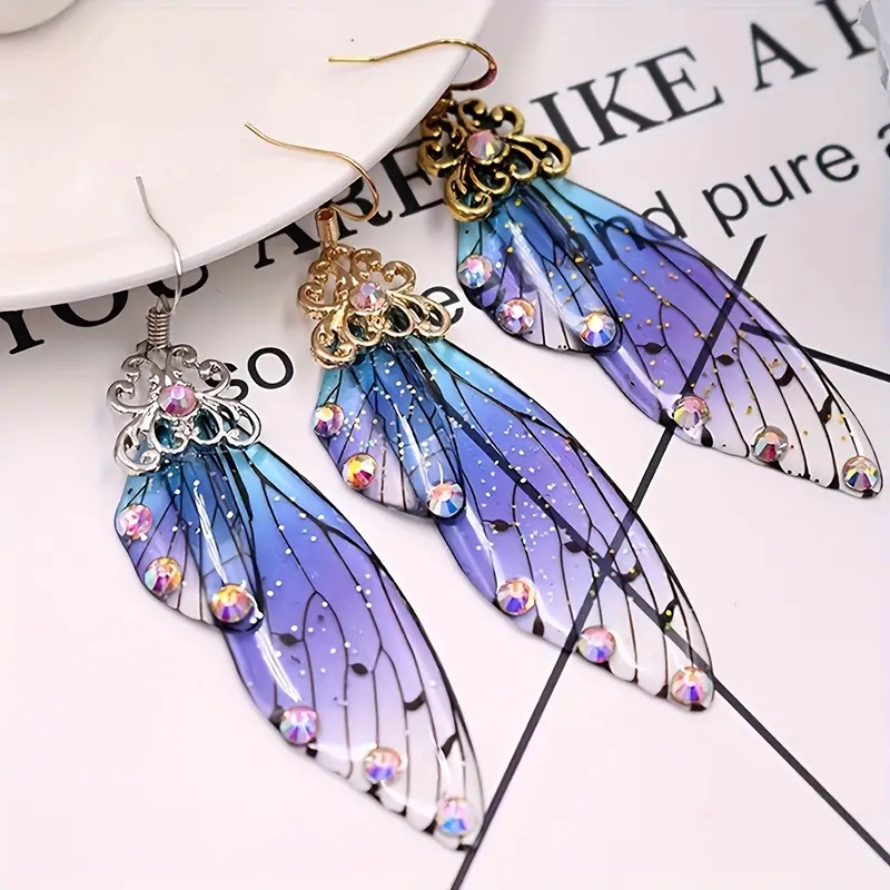 Resin Art Stone - 1 Wings Crystal Glue Molds, Crystal
