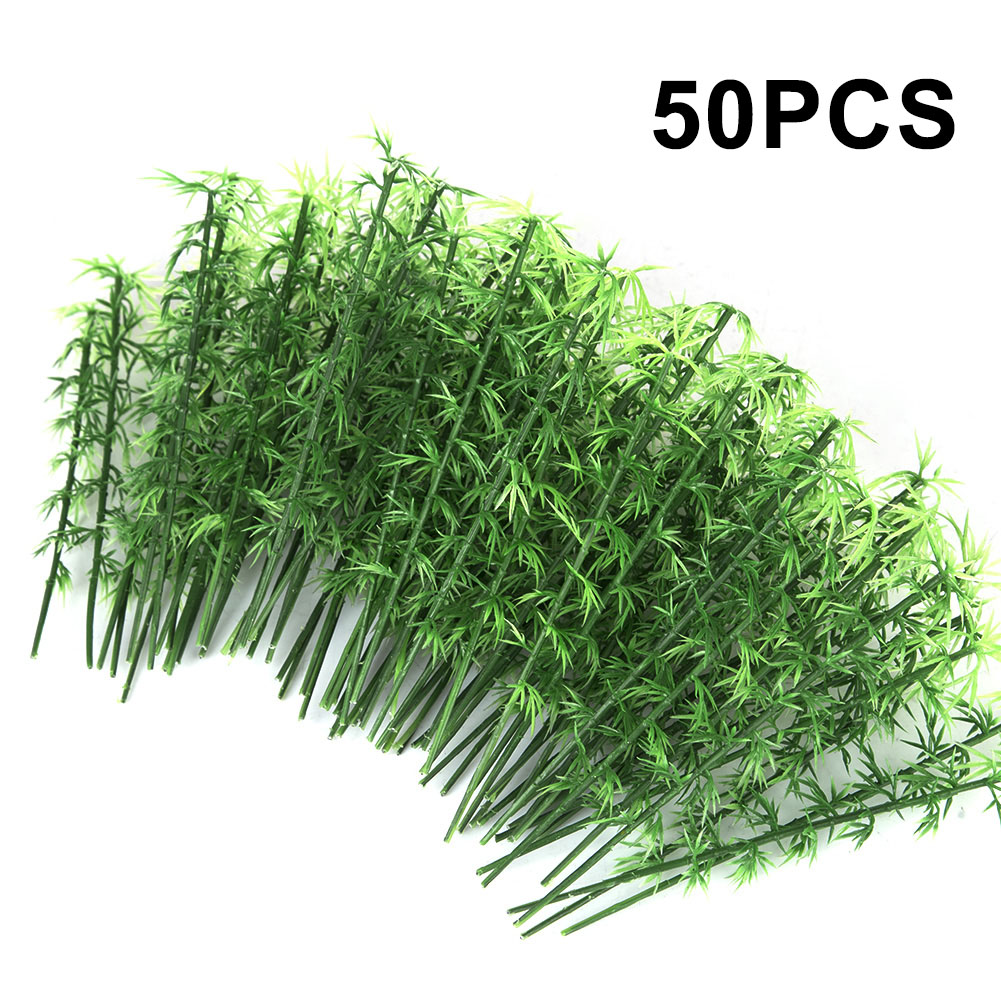 Resin Art Tree - 50Pcs 10cm/12cm/15cm Plastic Miniature Model Tree
