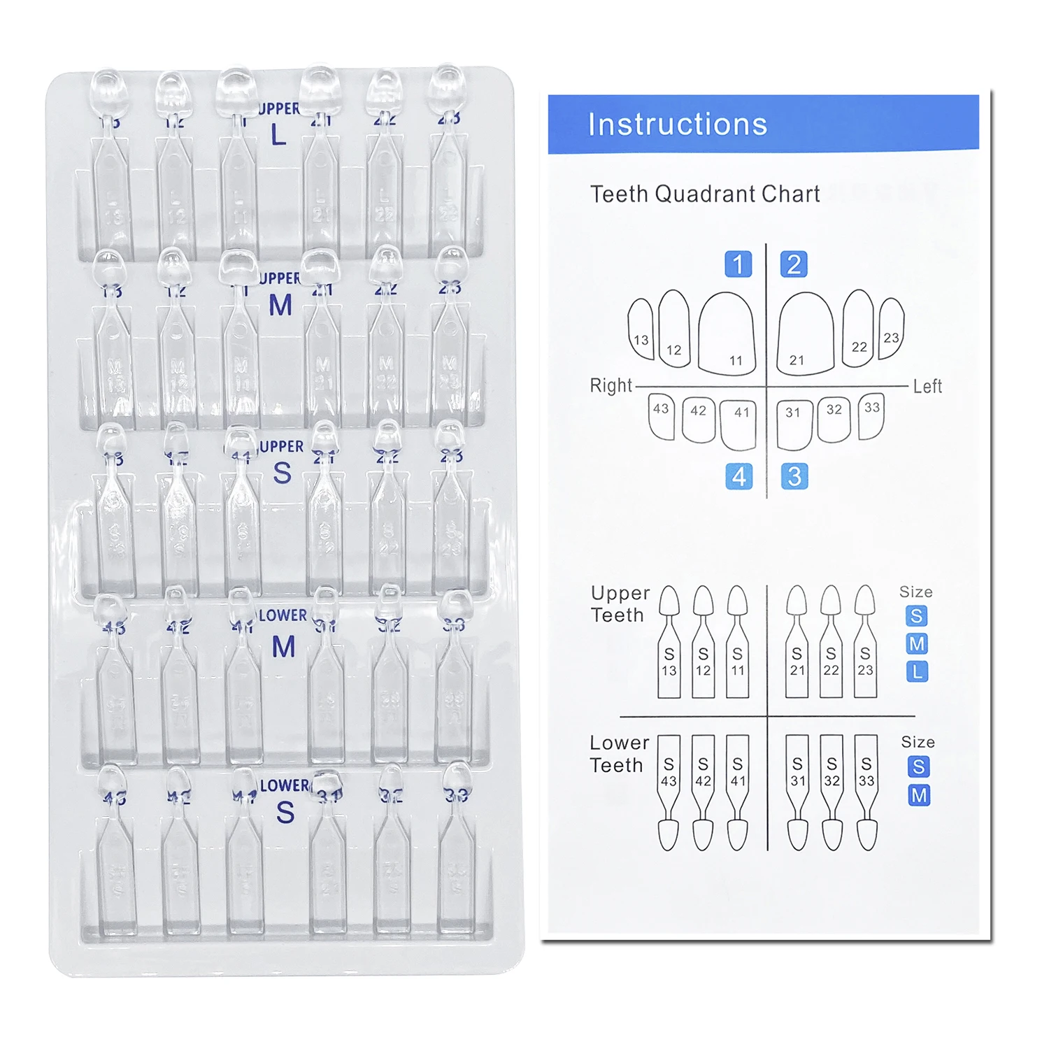 32pcs/Set Dental Veneer Mould  - Resin Art Tool Kit review and price