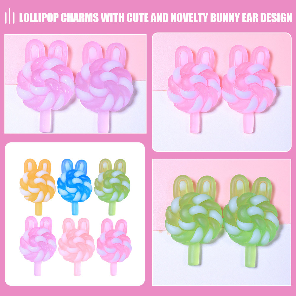 24Pcs Cute Cartoon Lollipop Ch - Resin Art Craft review and price