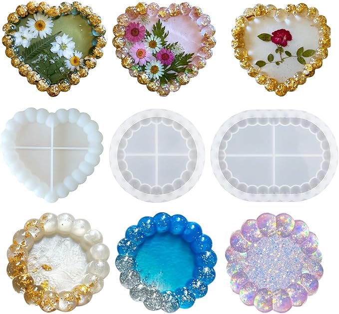 Bubble Resin Tray Silicone Mol - Resin Art Tray review and price