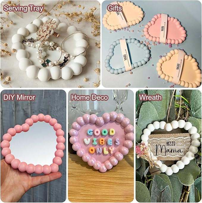 Bubble Resin Tray Silicone Mol - Resin Art Tray review and price