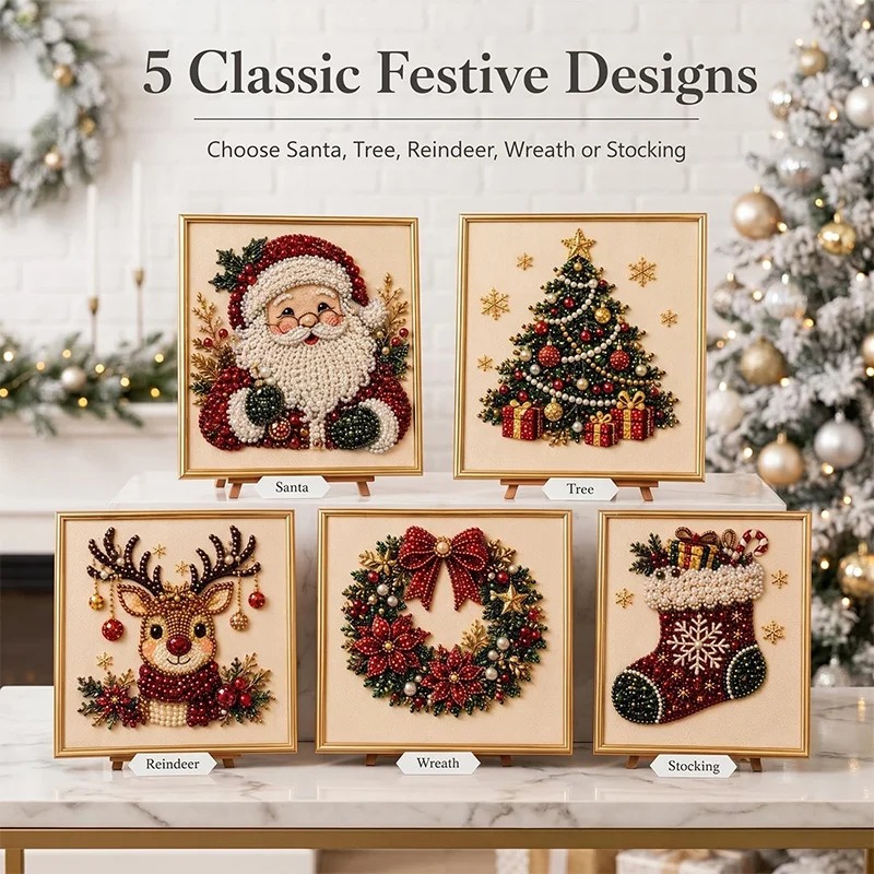 Christmas Pearl Diamond Painti - Resin Art Kit review and price
