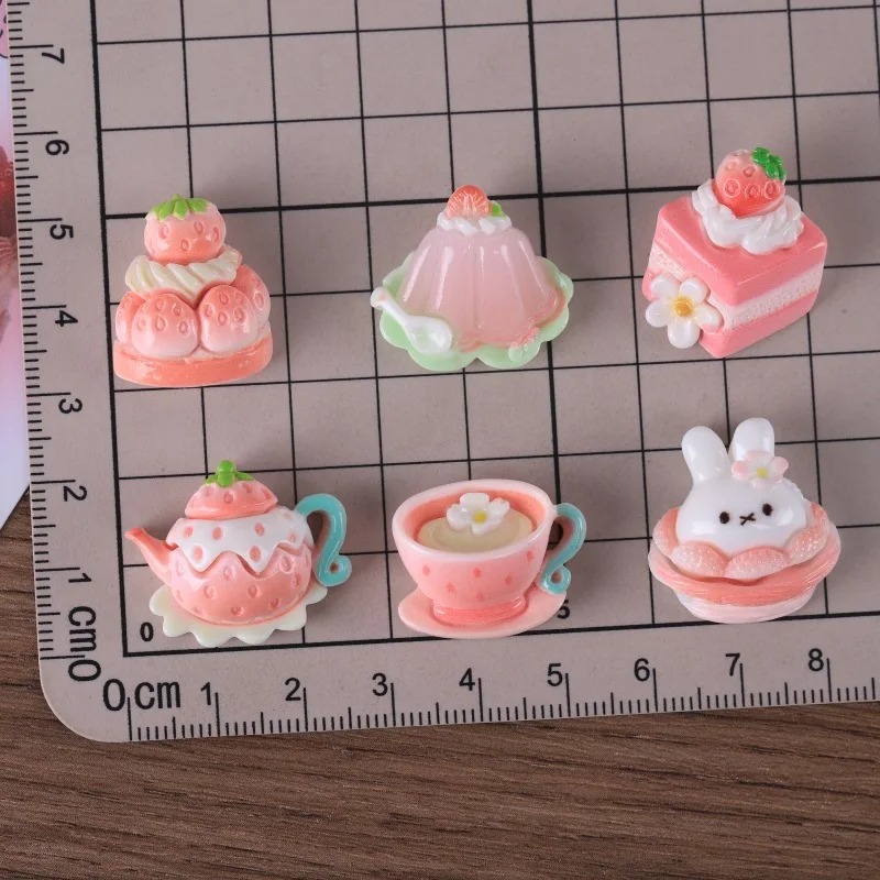 10pcs Cartoon sweet Pink serie - Resin Art Box review and price