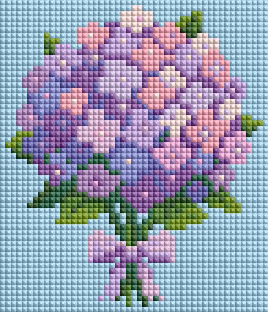 Minigem® Purple Hydrangea 5D D - Resin Art Kit For Beginners review and price
