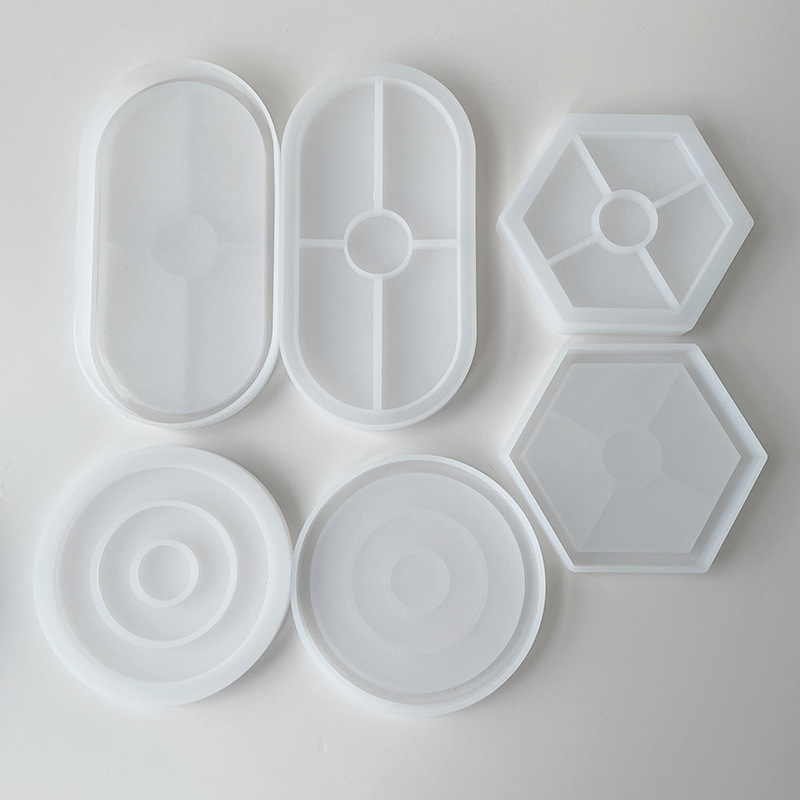 Round Coaster Silicone Mold DI - Resin Art Tray review and price
