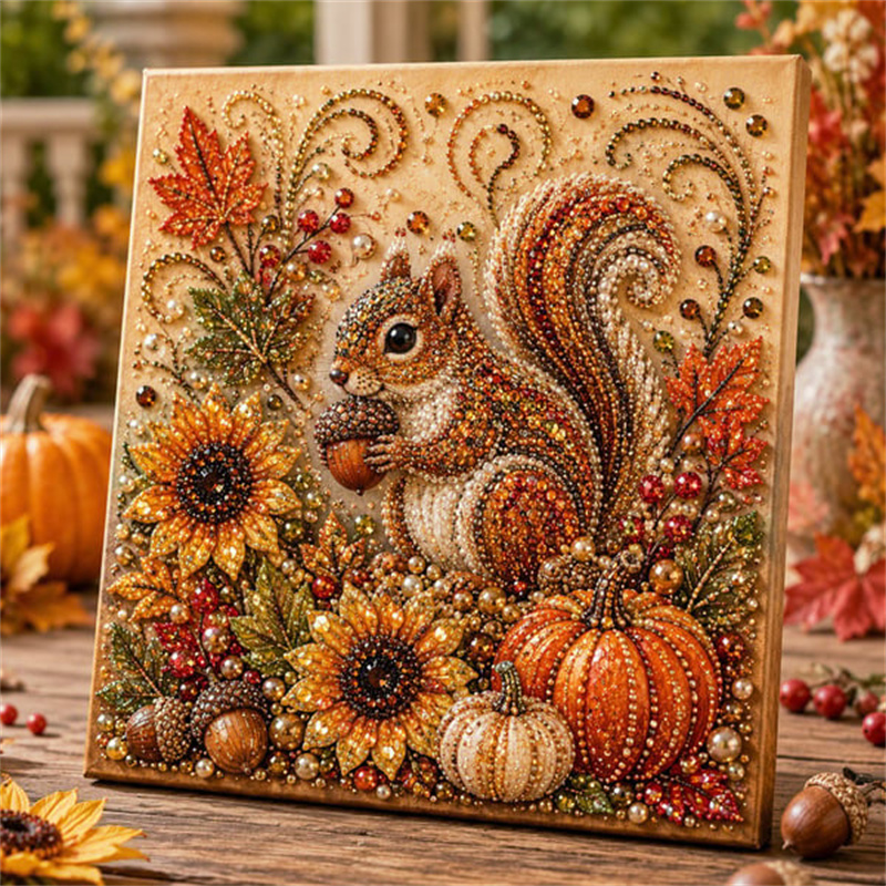 Autumn Diamond Pearl Painting  - Resin Art Kit For Beginners review and price