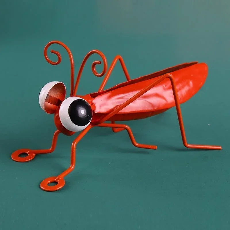 Garden Cute Metal Grasshopper  - Resin Art Tree review and price