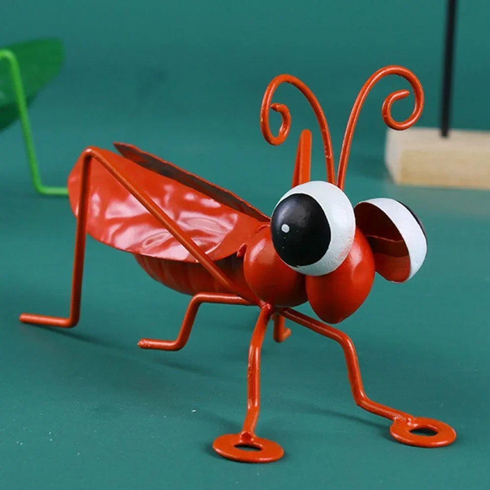 Garden Cute Metal Grasshopper  - Resin Art Tree review and price