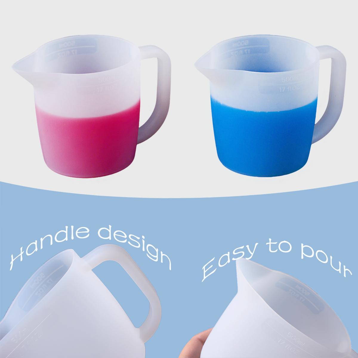 500ML Silicone Measuring Cup w - Resin Art Tool Kit review and price