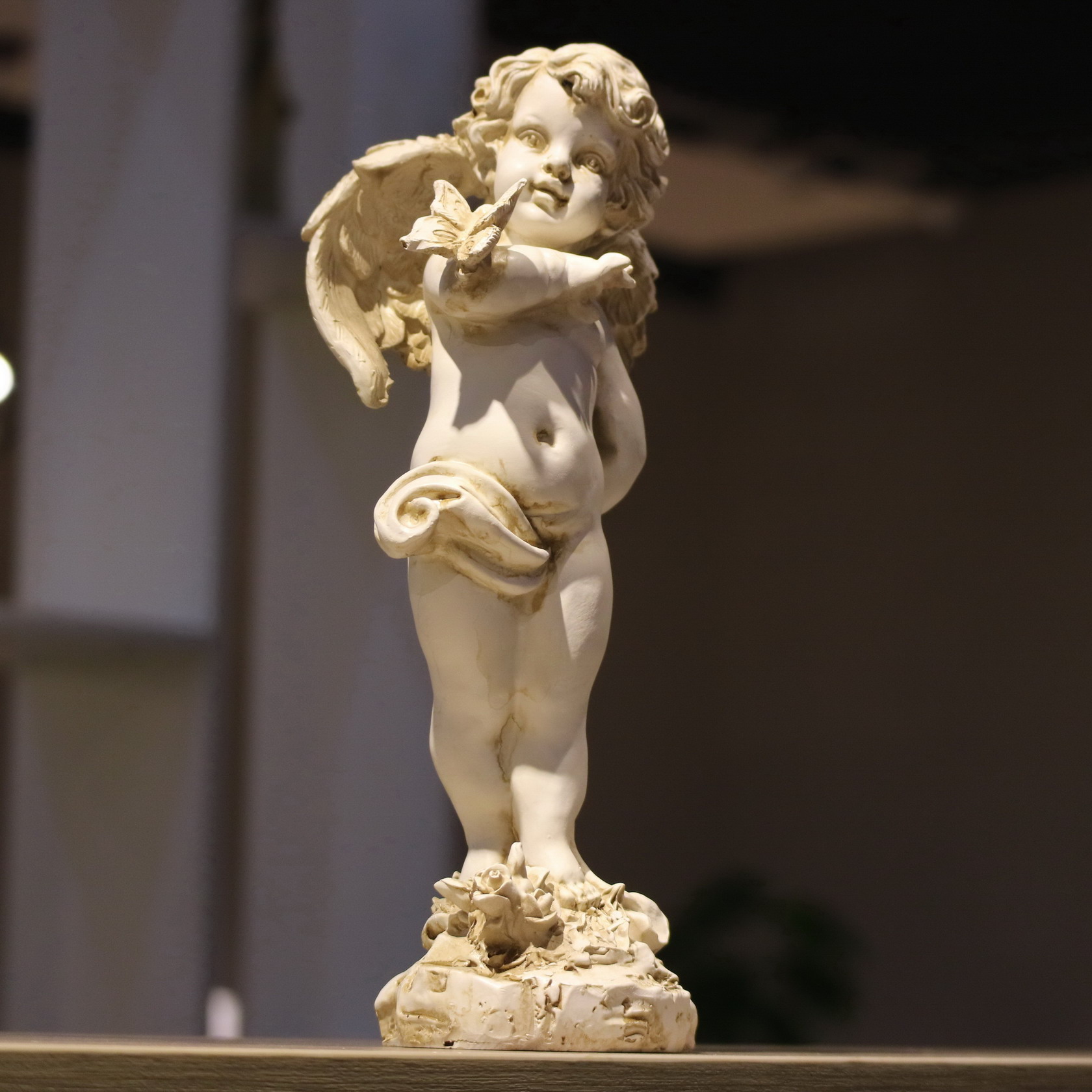 Retro Resin Angel Figurine 29c - Resin Art For Wedding Gift review and price