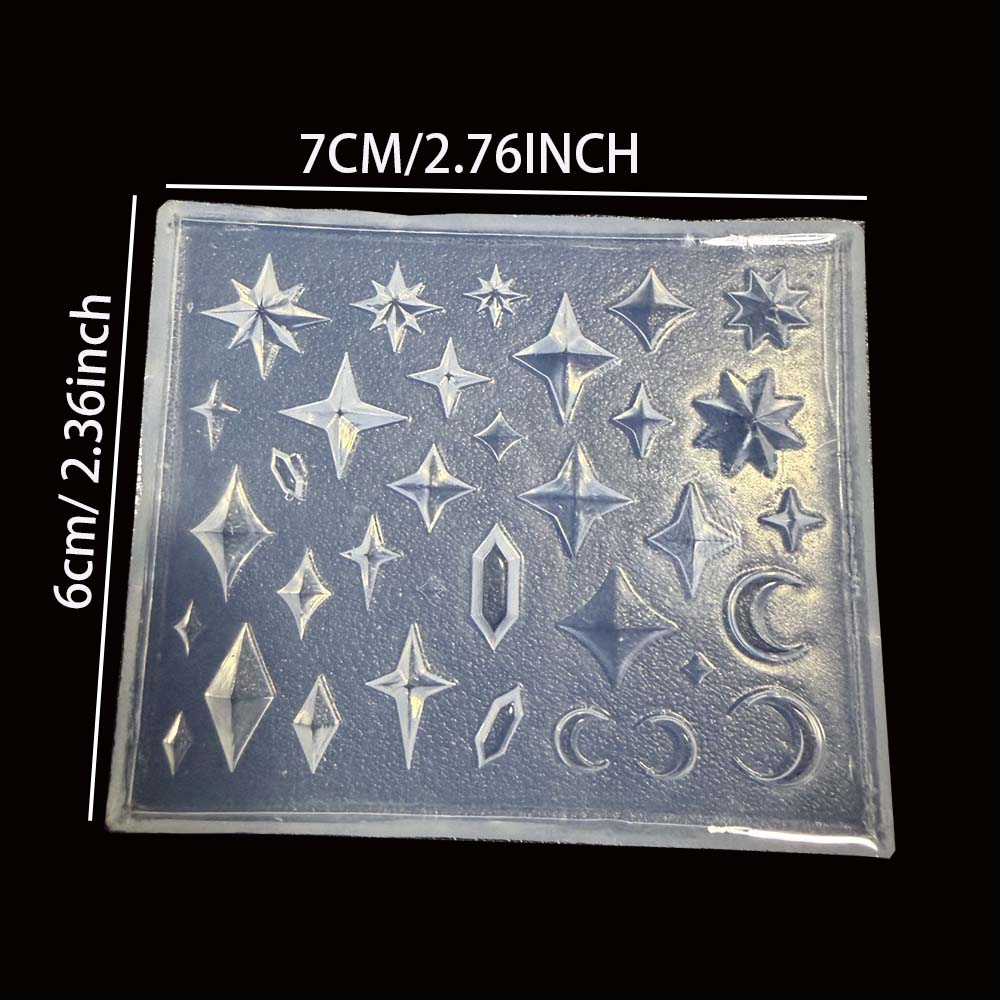 Celestial Star Moon Diamond Si - Resin Art Template review and price
