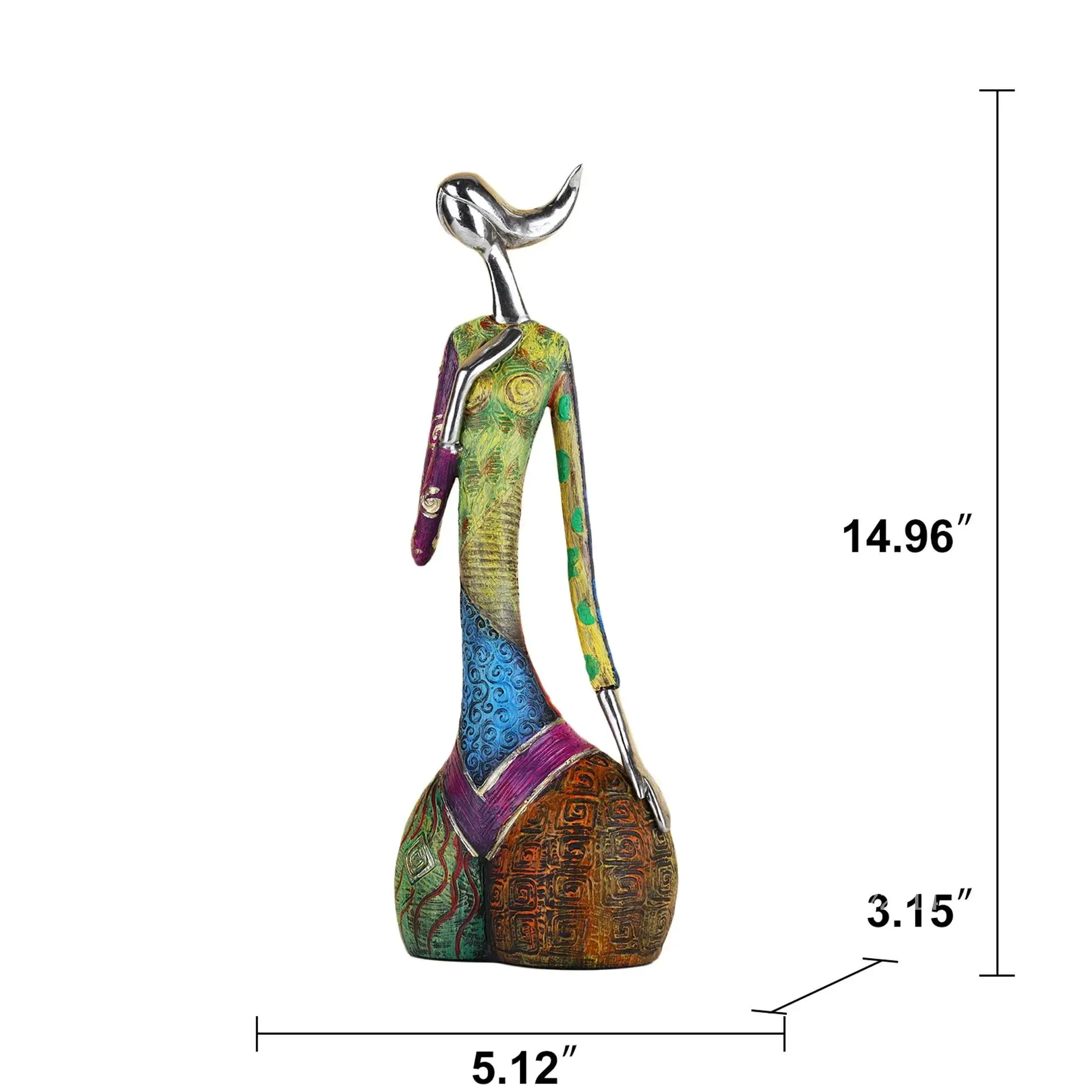 Painting Woman Resin Statue Fi - Resin Art Workshop review and price