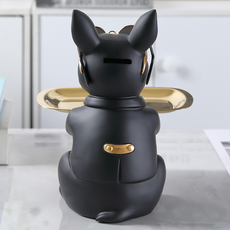 Cool Resin Bulldog Desk Storag - Resin Art Tray review and price