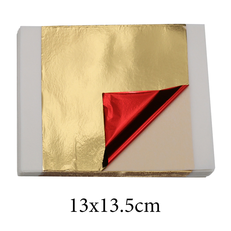 100pcs Imitation Gold Leaf Foi - Resin Art For Wedding Gift review and price