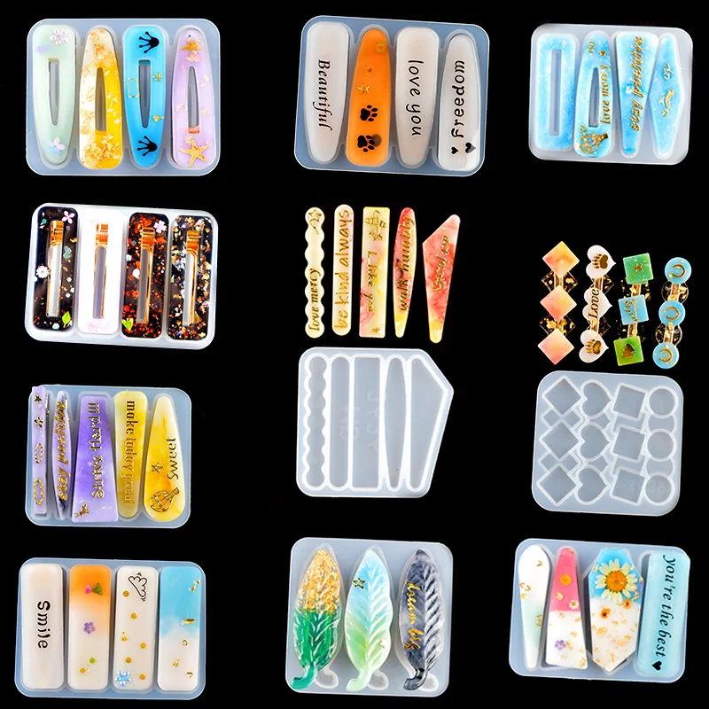 DIY Epoxy Resin Hair Clip Hair - Resin Art Stone review and price