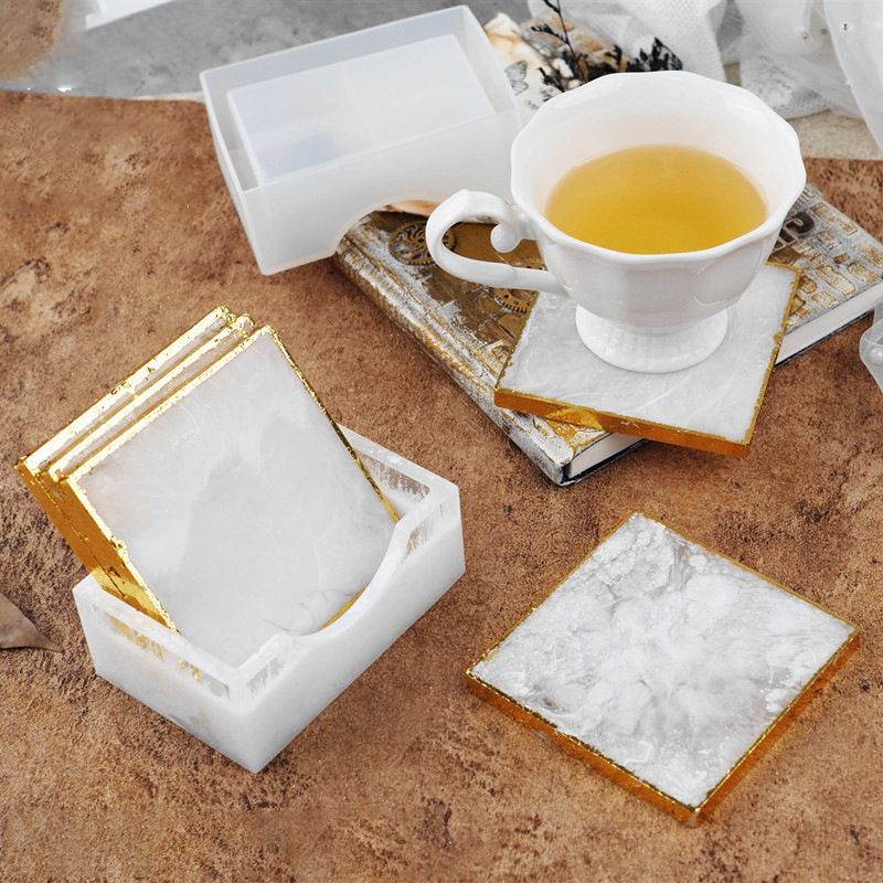 SNASAN Coaster Cup Mat Silicon - Resin Art Tool Kit review and price