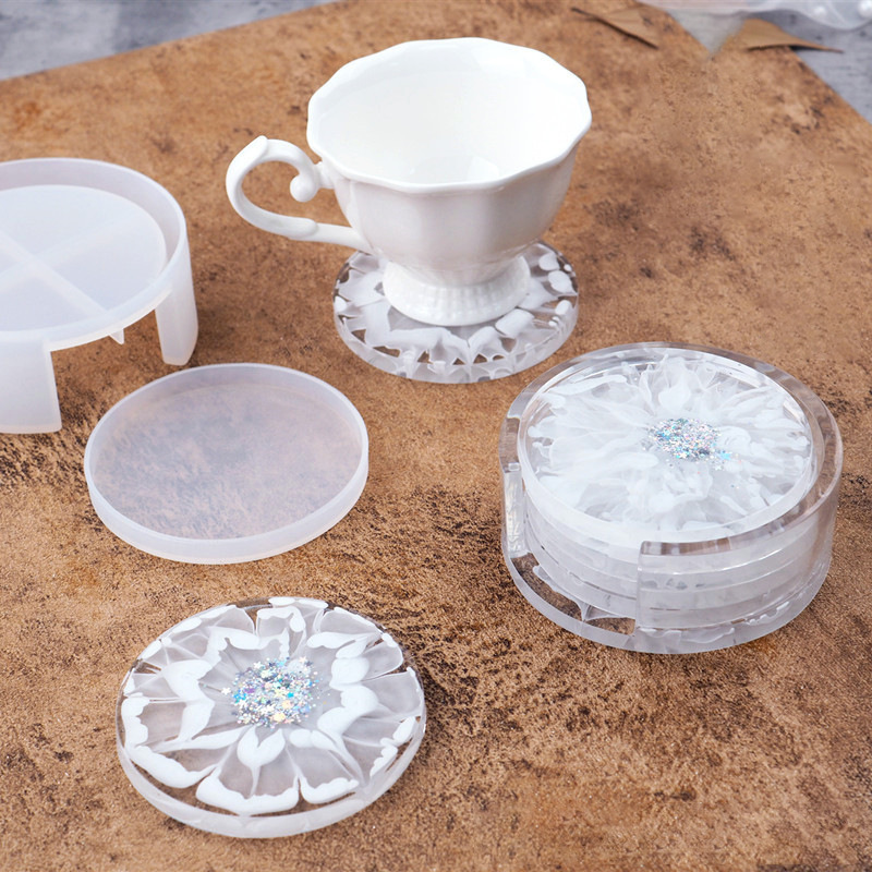 SNASAN Coaster Cup Mat Silicon - Resin Art Tool Kit review and price