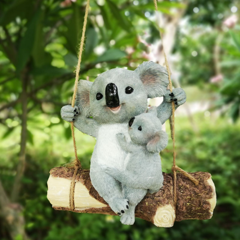 Mother Child Squirrel Resin Ha - Resin Art Tree review and price