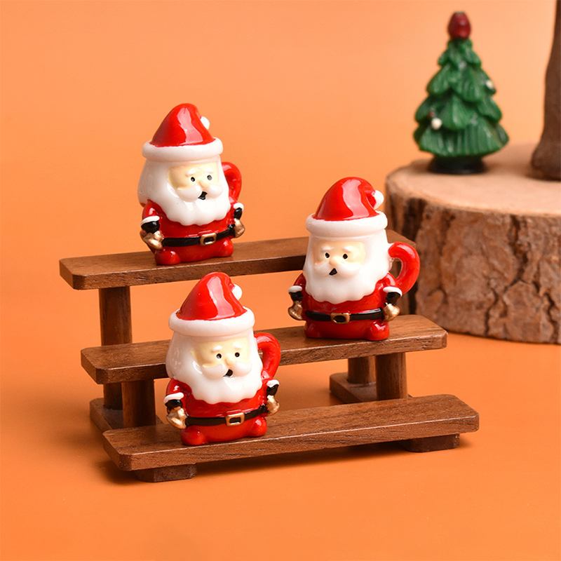 Mini Santa Teacup Ornament - R - Resin Art Craft review and price