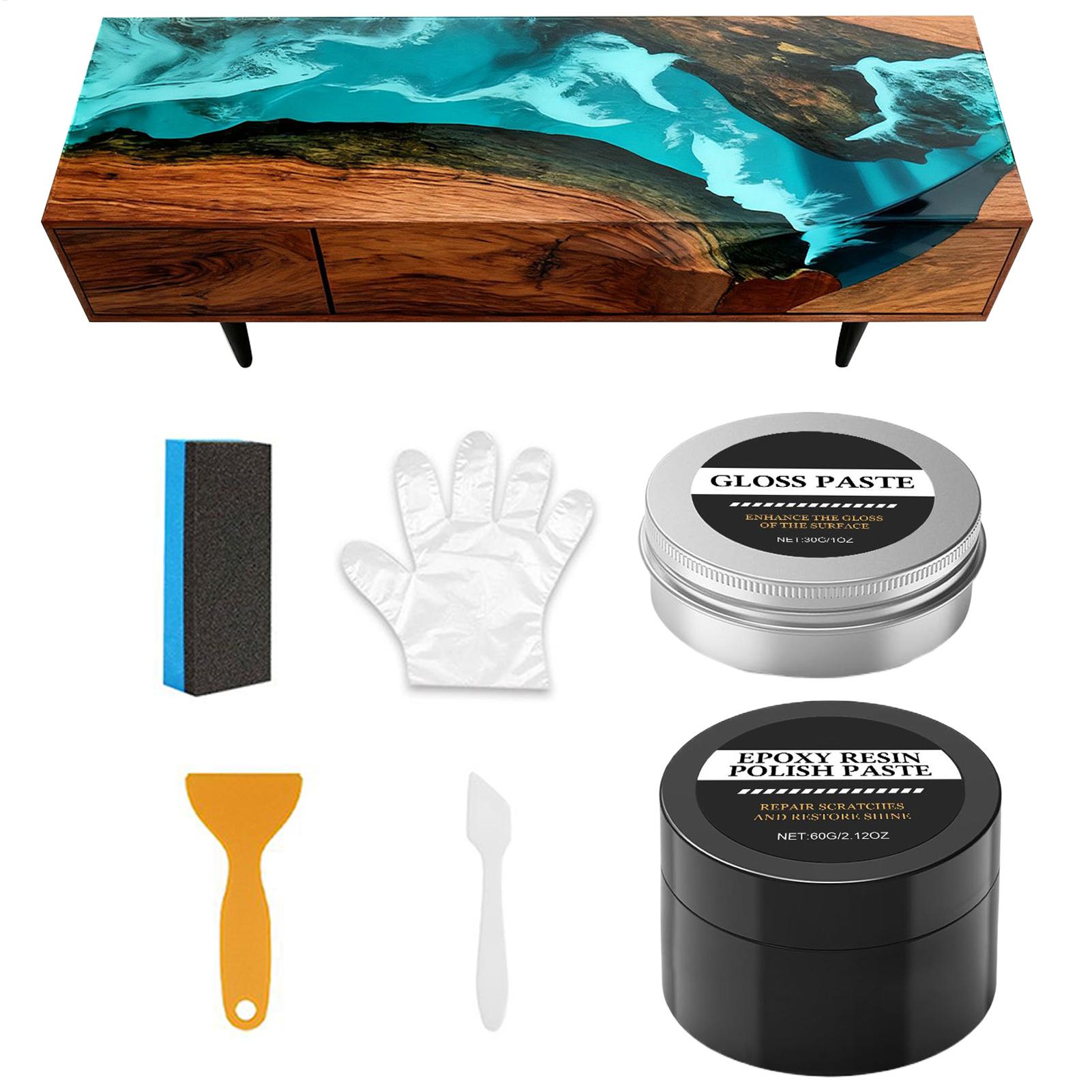 Epoxy Resin Polishing Kit - Cr - Resin Art Kit review and price