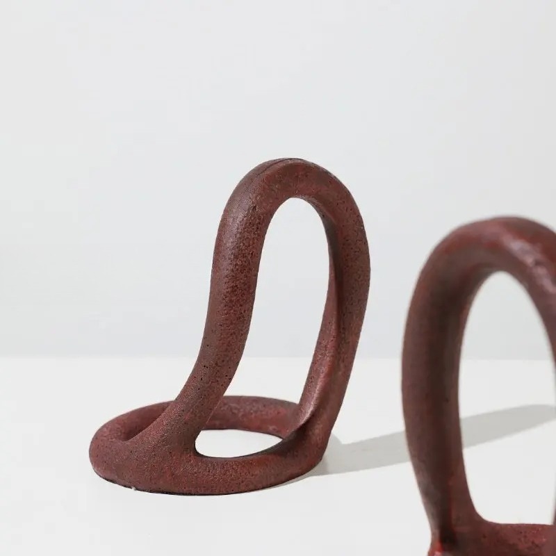 Minimalist Bookends for Office - Resin Art Stand review and price
