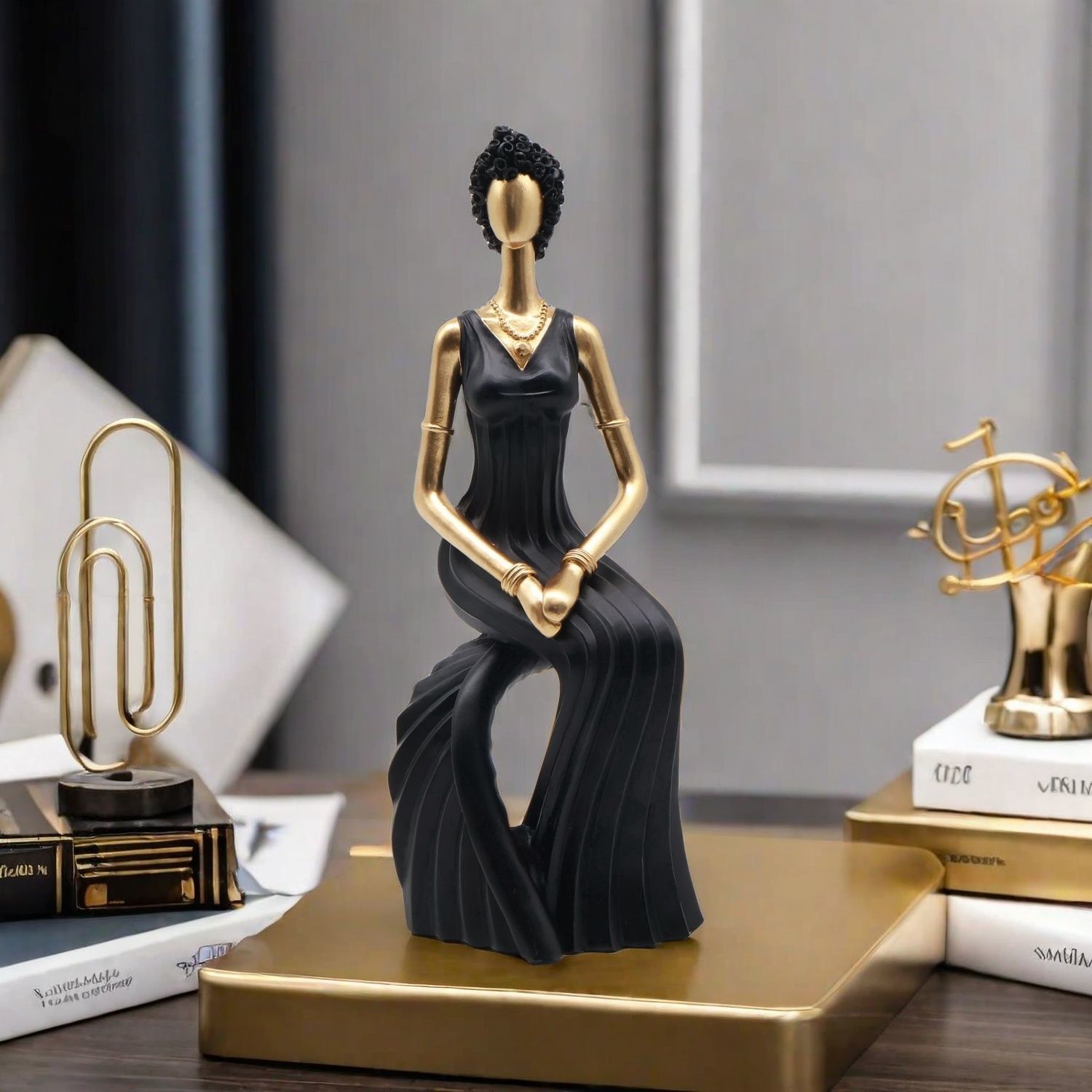 Decor Resin Sculpture Nordic D - Resin Art For Wedding Gift review and price