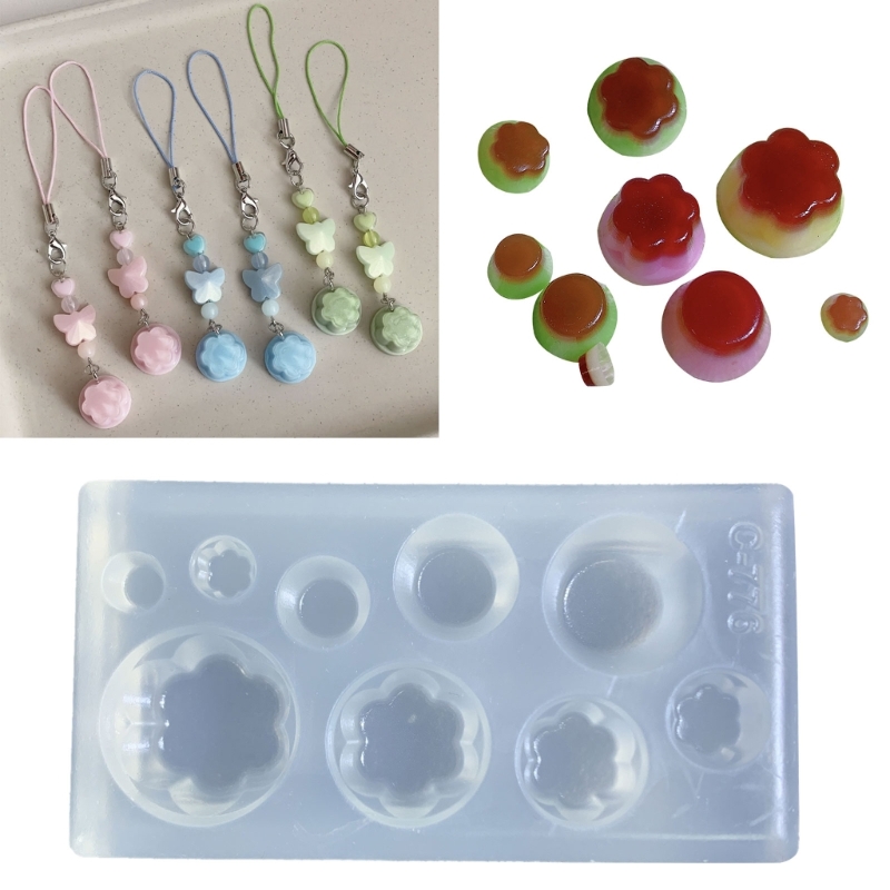 Cute Pudding Shape Silicone Mo - Resin Art Tool Kit review and price