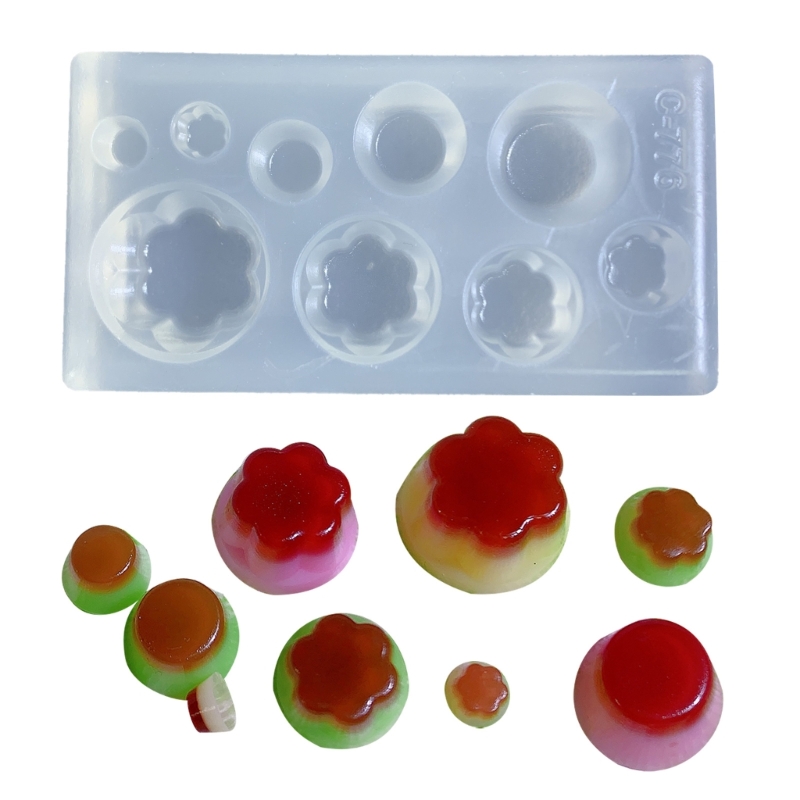 Cute Pudding Shape Silicone Mo - Resin Art Tool Kit review and price