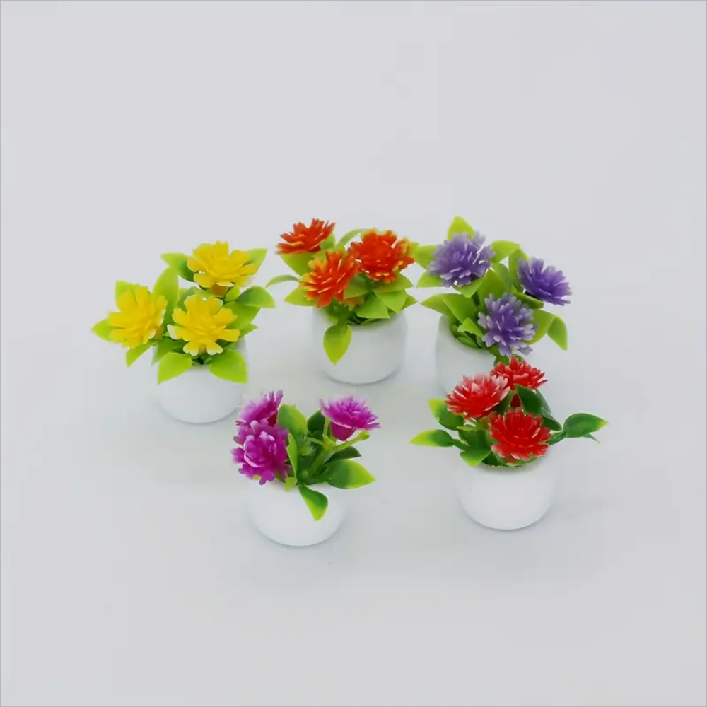 5pcs Mini Flower Pot Decoratio - Resin Art Tree review and price