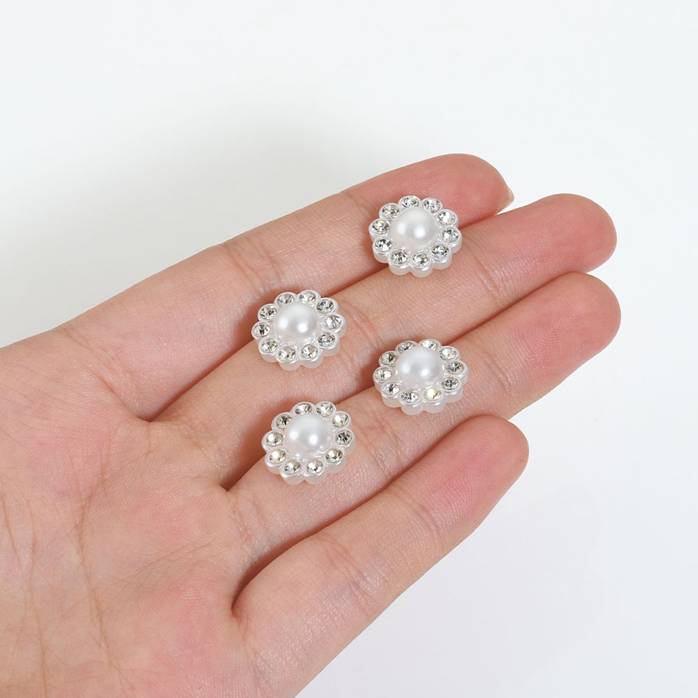 50pcs White Flat Imitation Pea - Resin Art Box review and price
