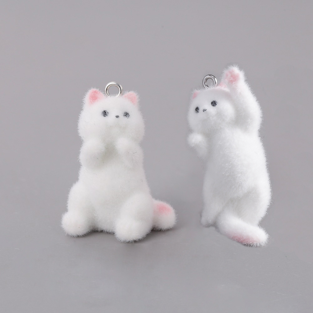 2pcs Flocking Little Cat Resin - Resin Art Box review and price
