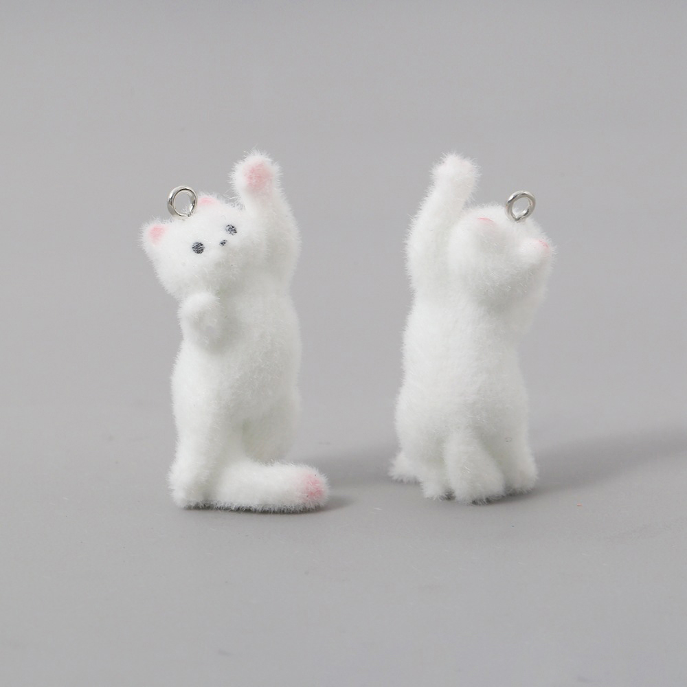 2pcs Flocking Little Cat Resin - Resin Art Box review and price
