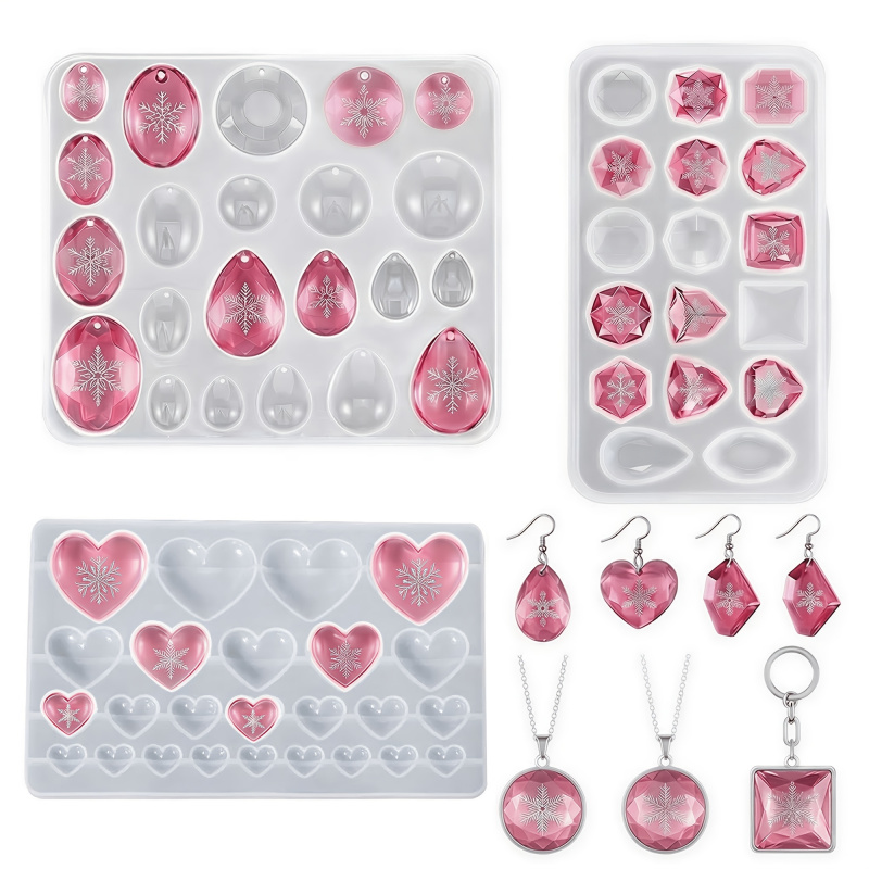 3Packaged Gemstone Silicone Mo - Resin Art Stone review and price