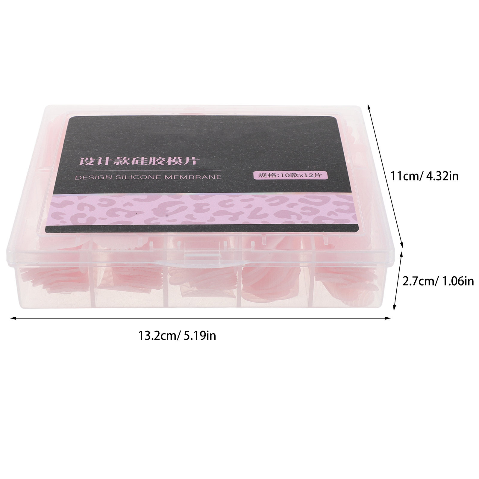 120Pcs Christmas Silicone Nail - Resin Art Template review and price