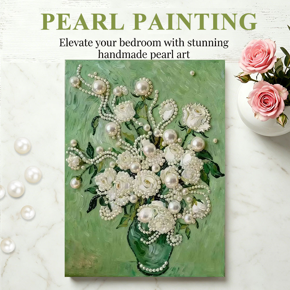 Huacan DIY Pearl Art Painting  - Resin Art Kit For Beginners review and price